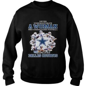 Never Underestimate A Woman Who Understands Football SweatShirt